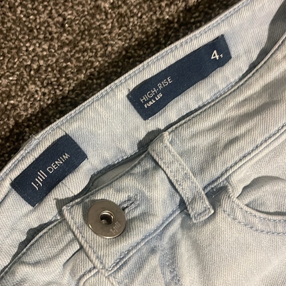 J. Jill high rise full leg sz 4 tall leg - Picture 4 of 5